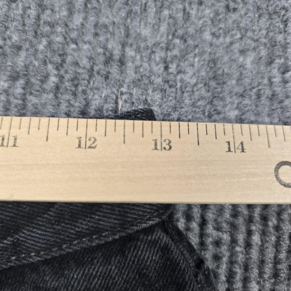 Levis 550 Jeans Mens 30x30 Black Relaxed Fit Tapered Leg Denim 100% Cotton 26x28 - Picture 12 of 14